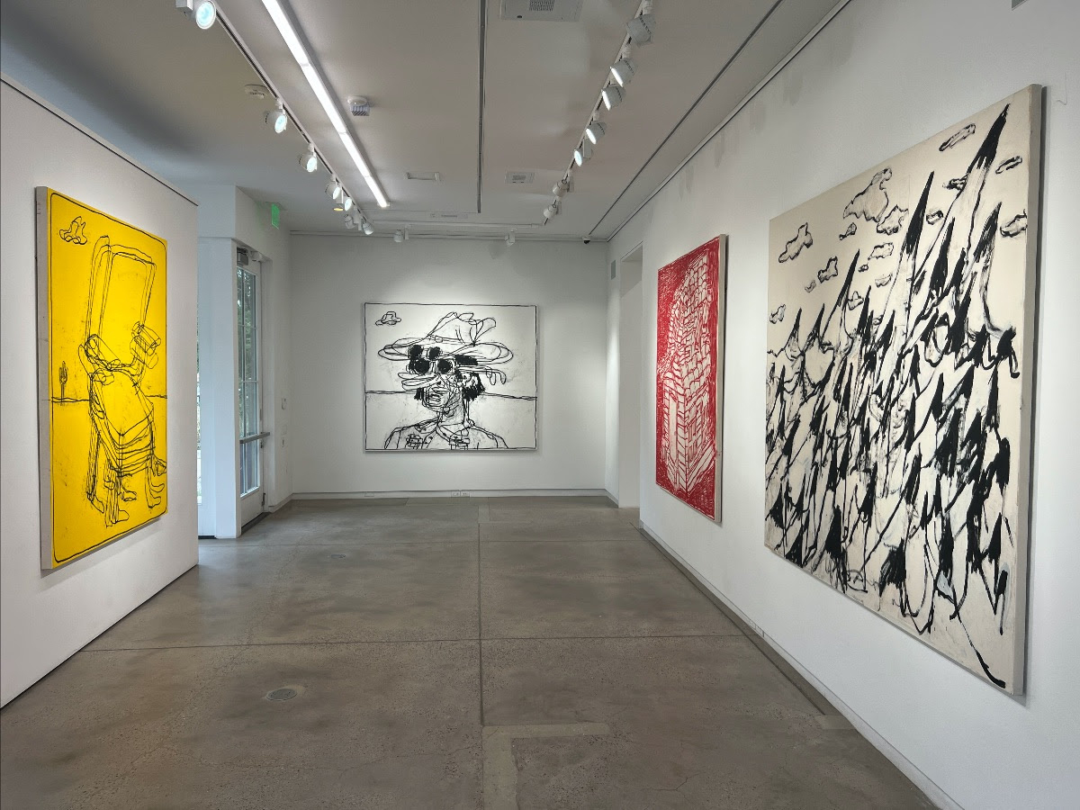 Installation view of K Contemporary's new gallery space in Santa Fe.