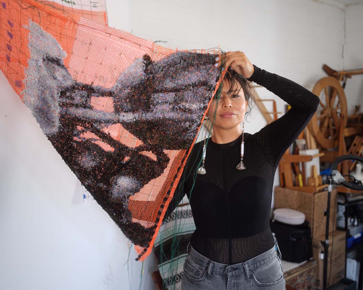Gloria Martinez-Granados in her studio, 2025.