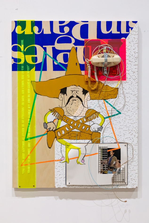 Mixed media artwork by Lorena Ochoa.