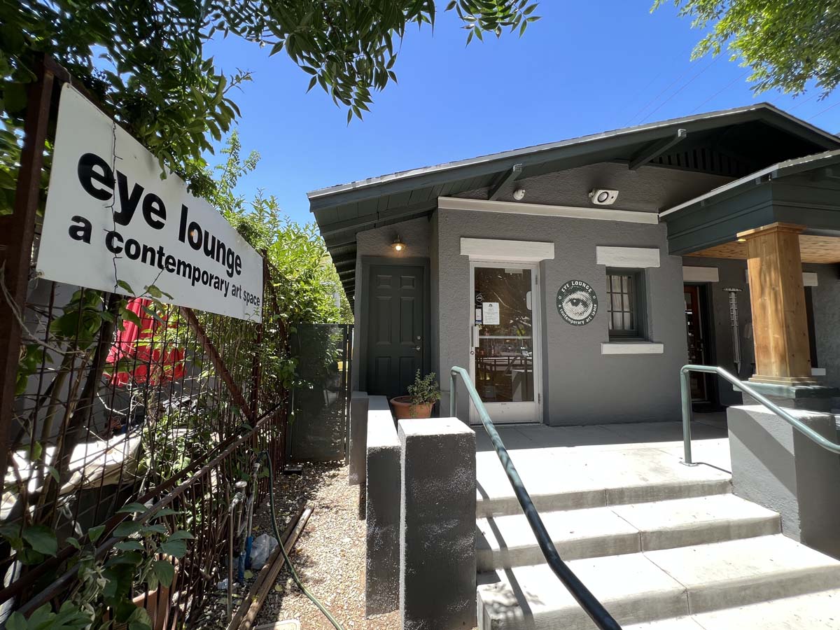 Eye Lounge's current gallery space.