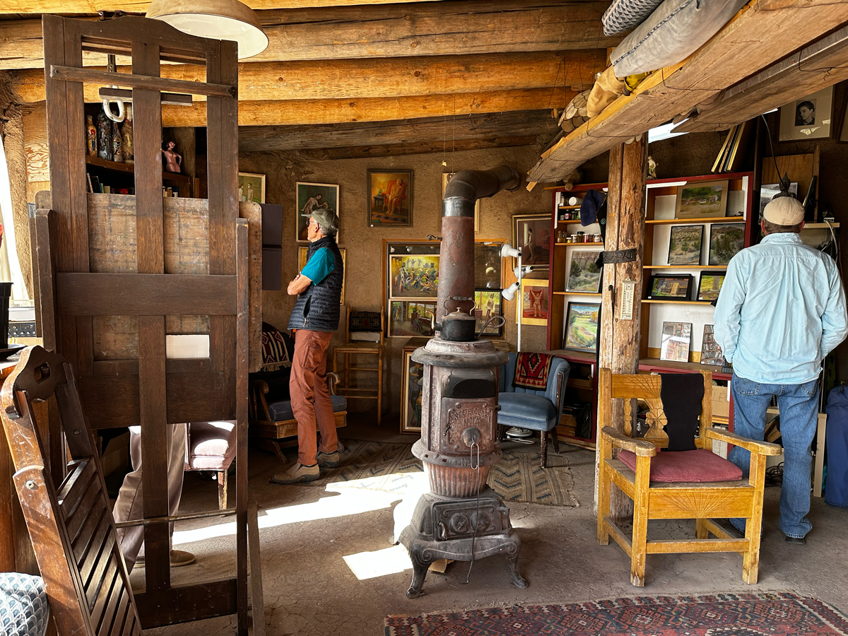 Eli Levin's studio on the Dixon Studio Tour is just one of the must-see Southwest art exhibitions fall 2025.
