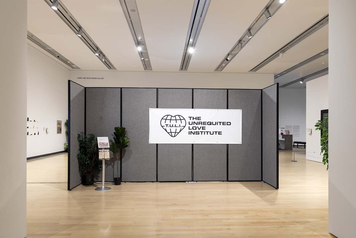 Installation view of Safwat Saleem at Phoenix Art Museum.