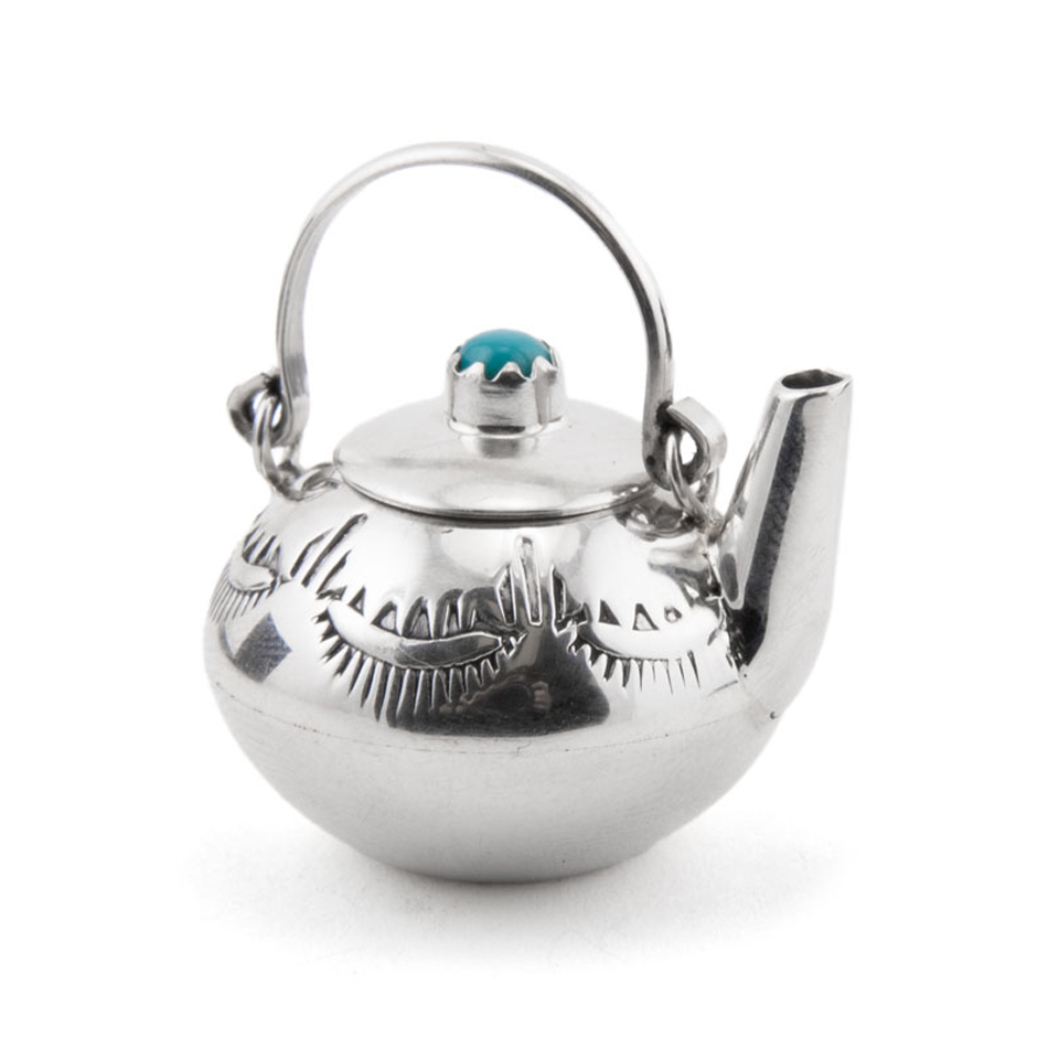 Tea kettle by Wesley Whitman, part of a Southwest Museum Shop Gift Guide.