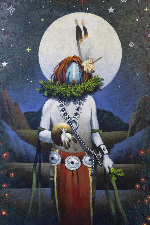 Painting by Al Bahe, part of a Southwest Museum Shop Gift Guide.