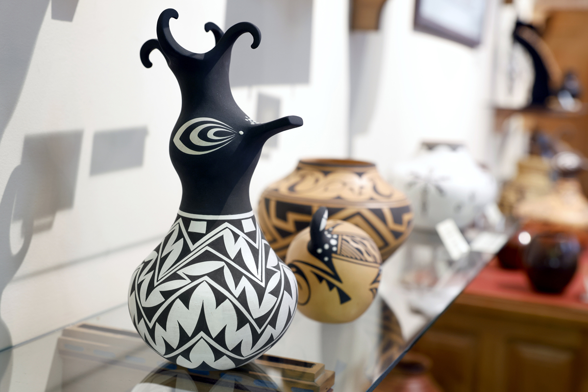 View of the Museum of Northern Arizona Shop, one of the top spaces in the Southwest Holiday Gift Guide of museum stores.