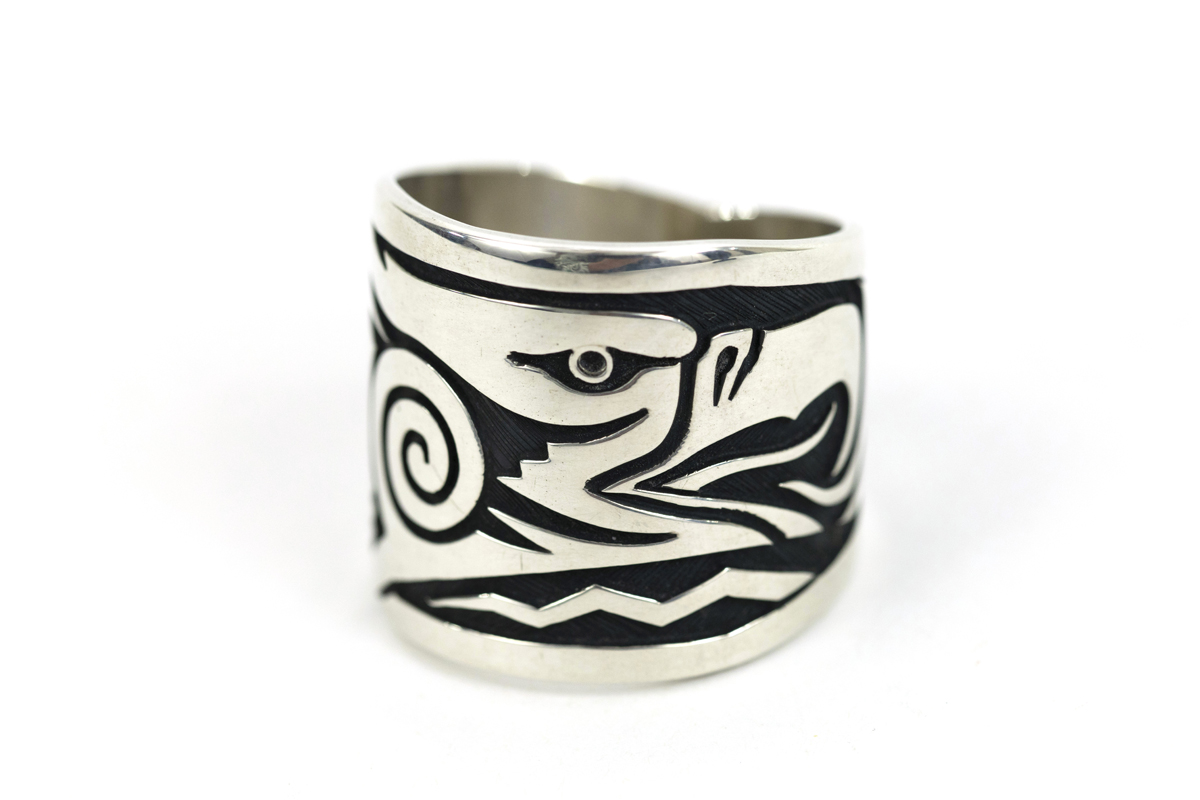 Silver ring by Ruben Saufkie, part of a Southwest Museum Shop Gift Guide.