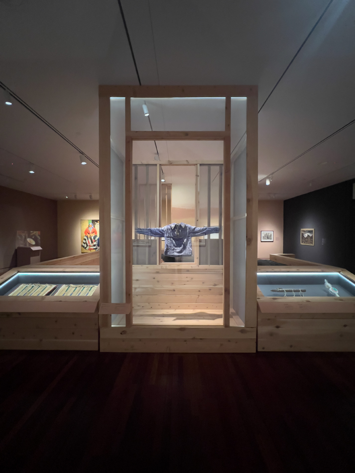 View of the Colorado Springs Fine Art Center's complete reinstall of its permanent collection, titled Gathering Place. This zone was curated by Cassandra Atencio and Josh T. Franco.