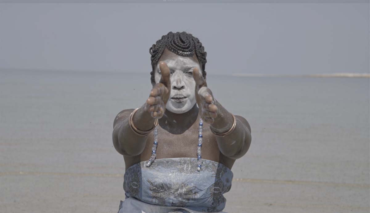Still from Adama Delphine Fawundu, <i>Vibrations from the deep</i> 