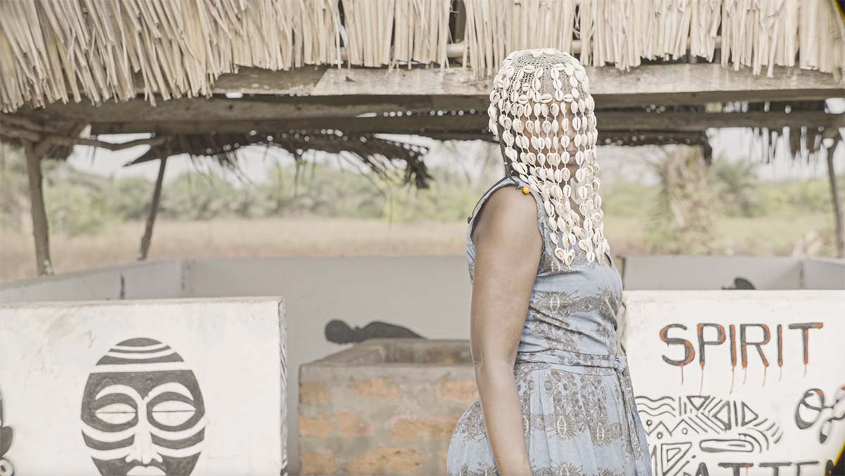 Still from Adama Delphine Fawundu, <i>Vibrations from the deep</i> 