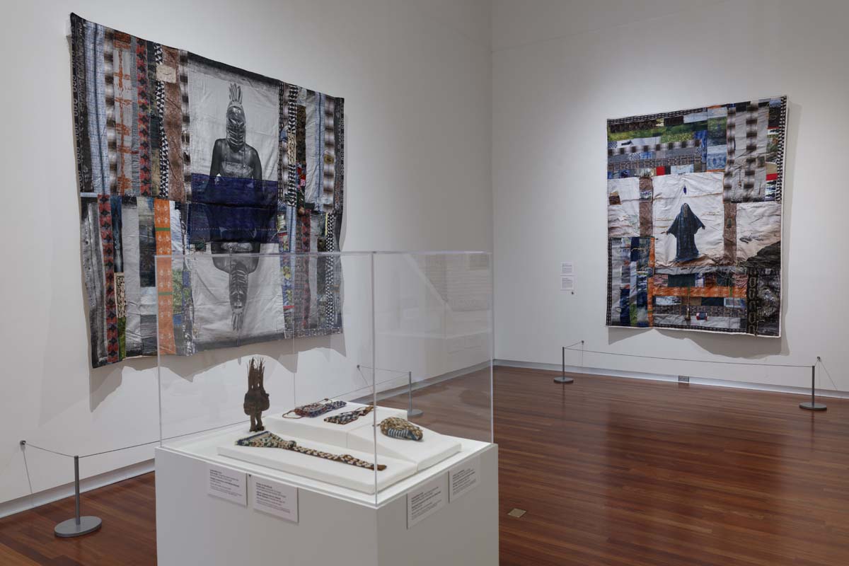 <i>Salt 17: Adama Delphine Fawundu</i>, installation view, Utah Museum of Fine Arts, 2025.