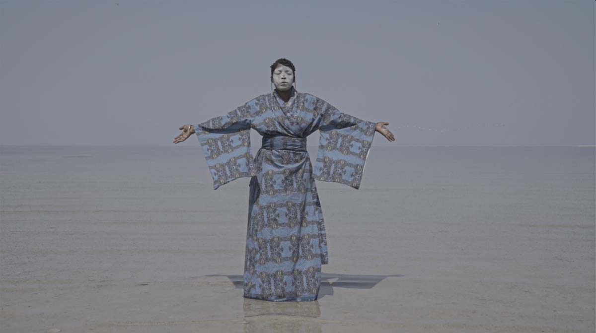 Still from Adama Delphine Fawundu, Vibrations from the deep.