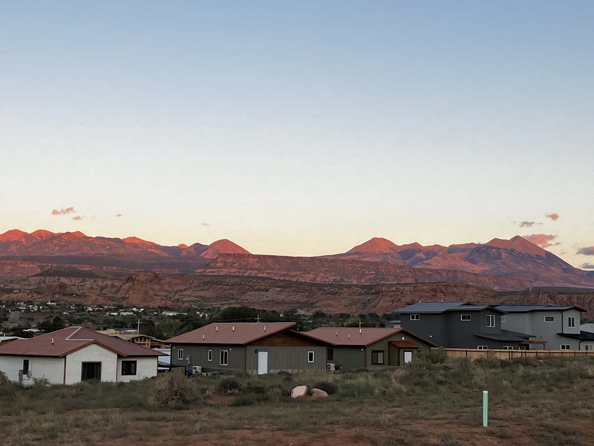 The La Sal Mountains of Utah