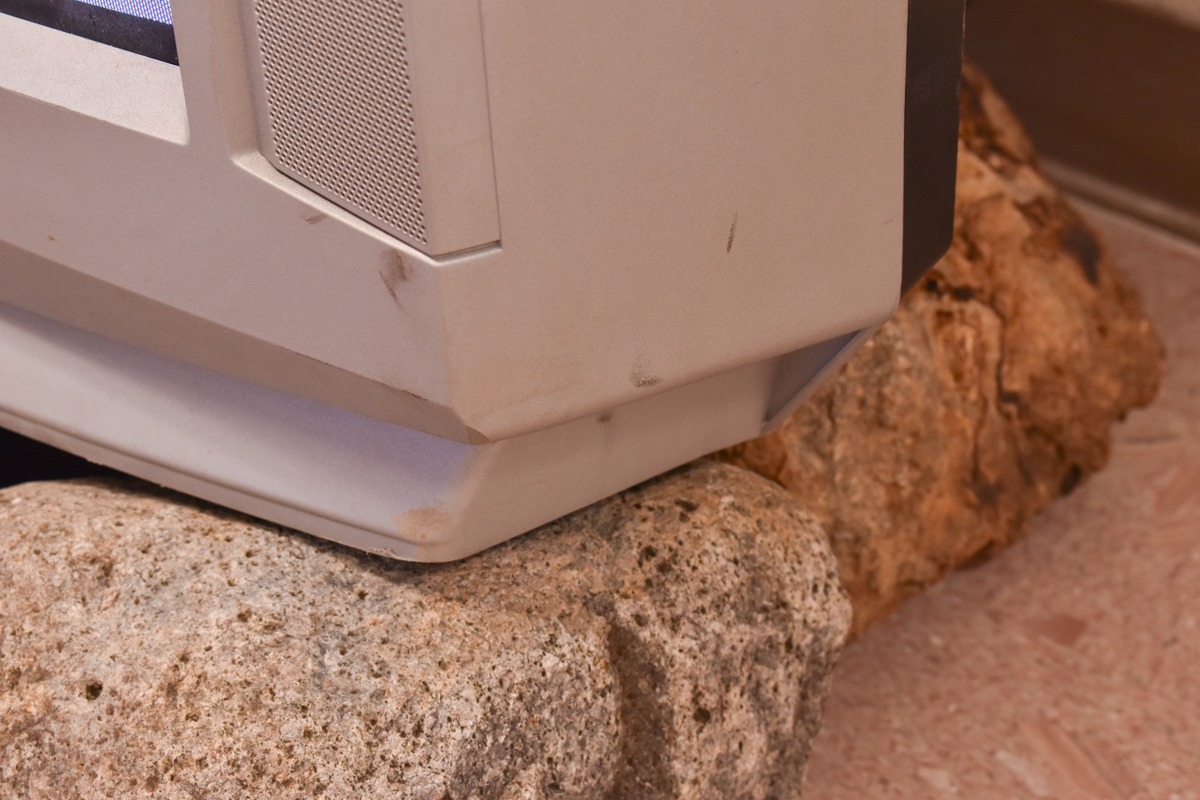 Detail of an artwork.