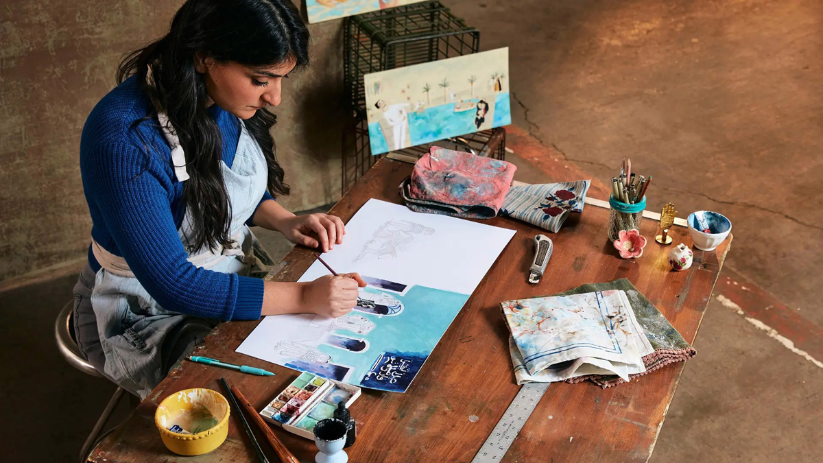 Zahra Marwan is a 2026 Maurice Sendak fellow, one of the top Southwest Art News March 2026 headlines.