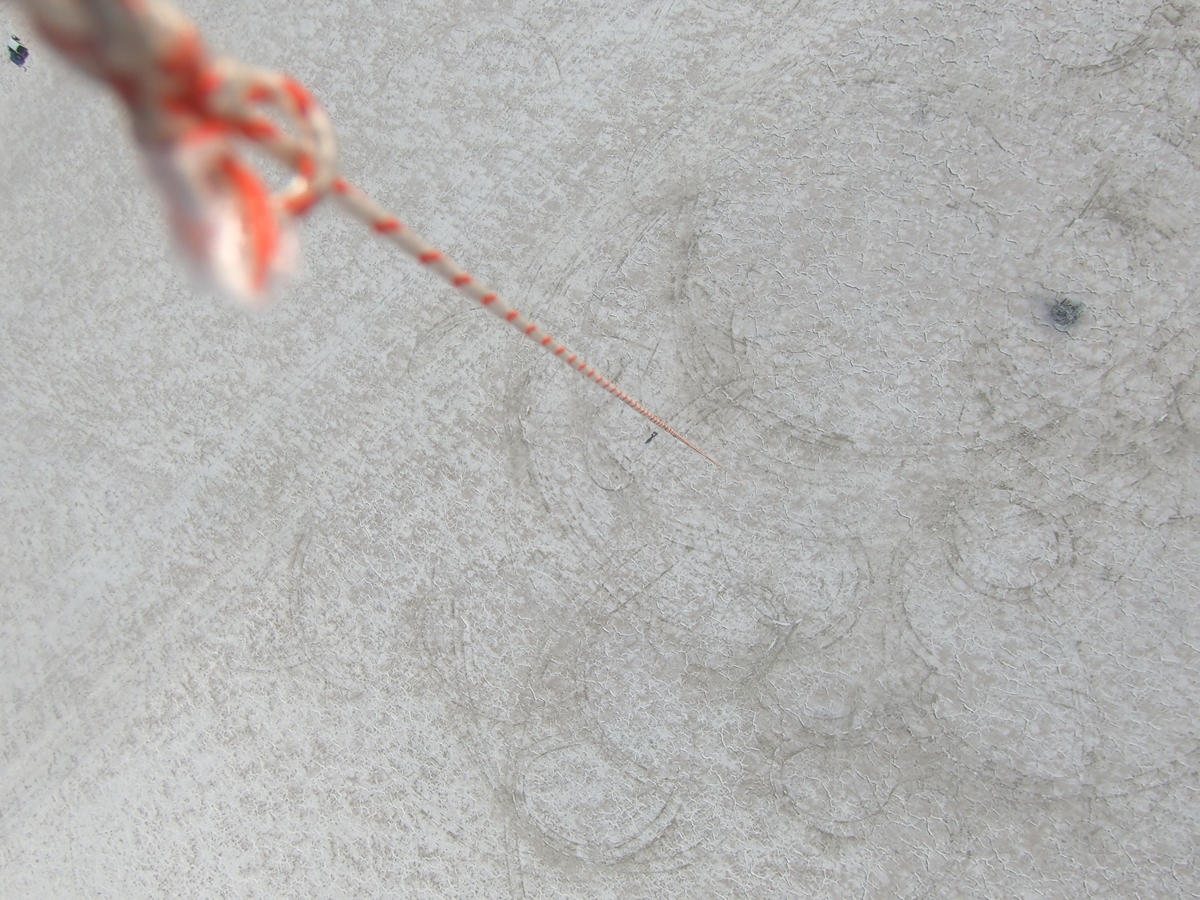 Anika Todd, aerial photograph taken with a tetheredballoon camera, Wendover, UT, 2025