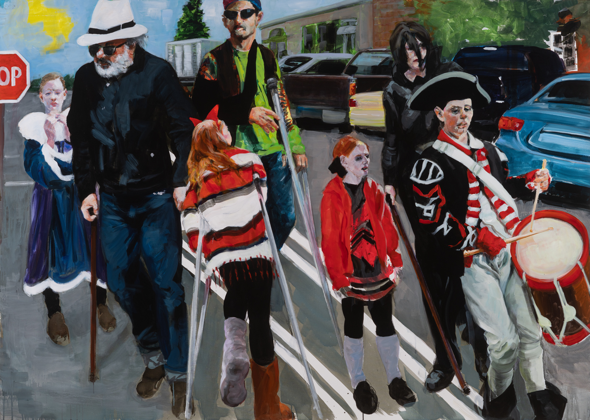 Painting by Eric Fischl.