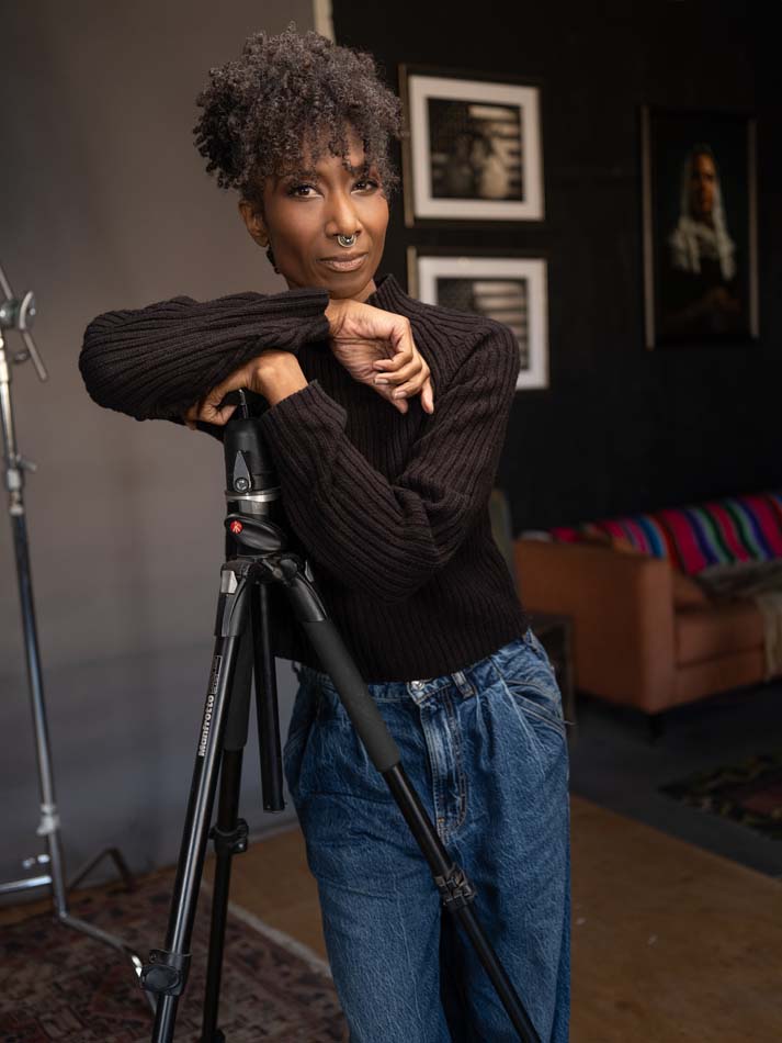 Alanna Airitam in herTucson studio