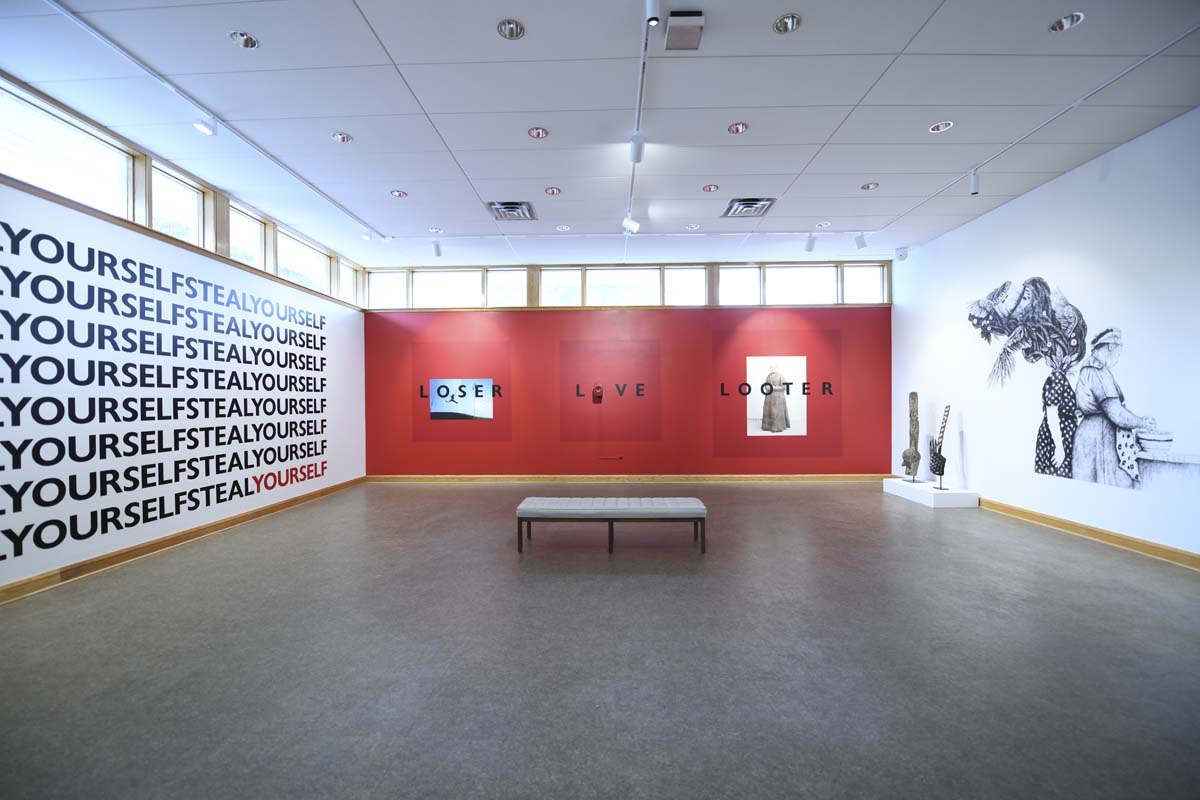 <i>MARAUDERS</i>, installation view, 2023, Greenville Museum of Art, Greenville, NC.