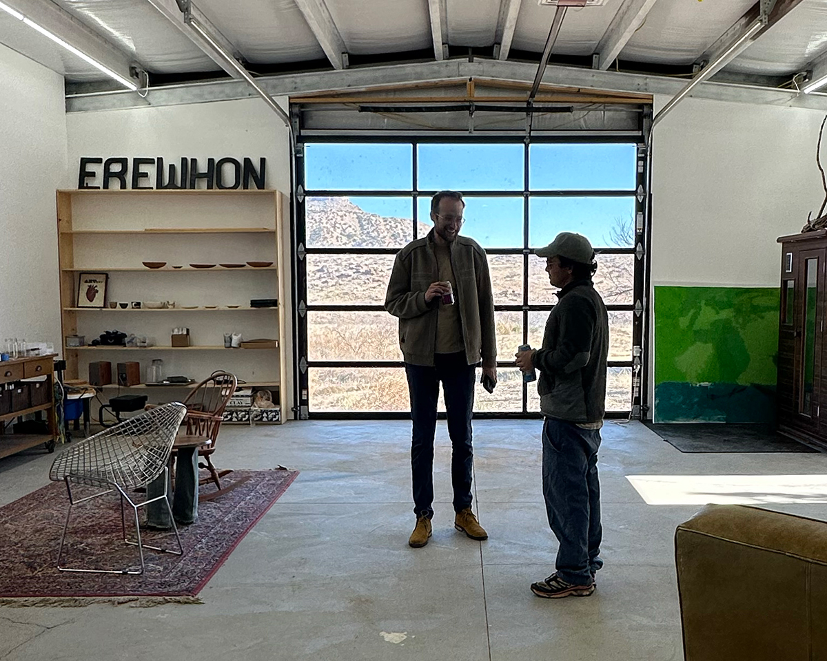 Artist Matty Mo's studio in Tucumcari, New Mexico.