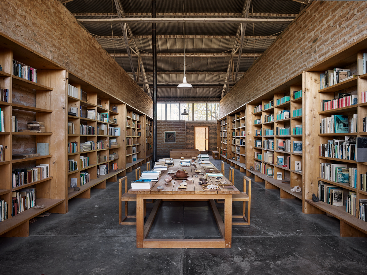 Donald Judd's home in Marfa, Texas.
