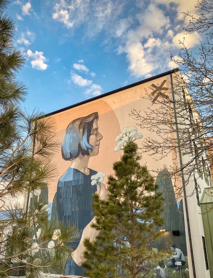 Mural on Kinship Landing in Colorado Springs