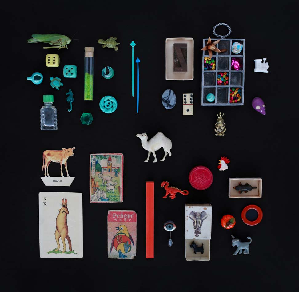 Flatlay image made at the Office of Collecting and Design.