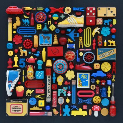 a flatlay image created at the Office of Collecting and Design.