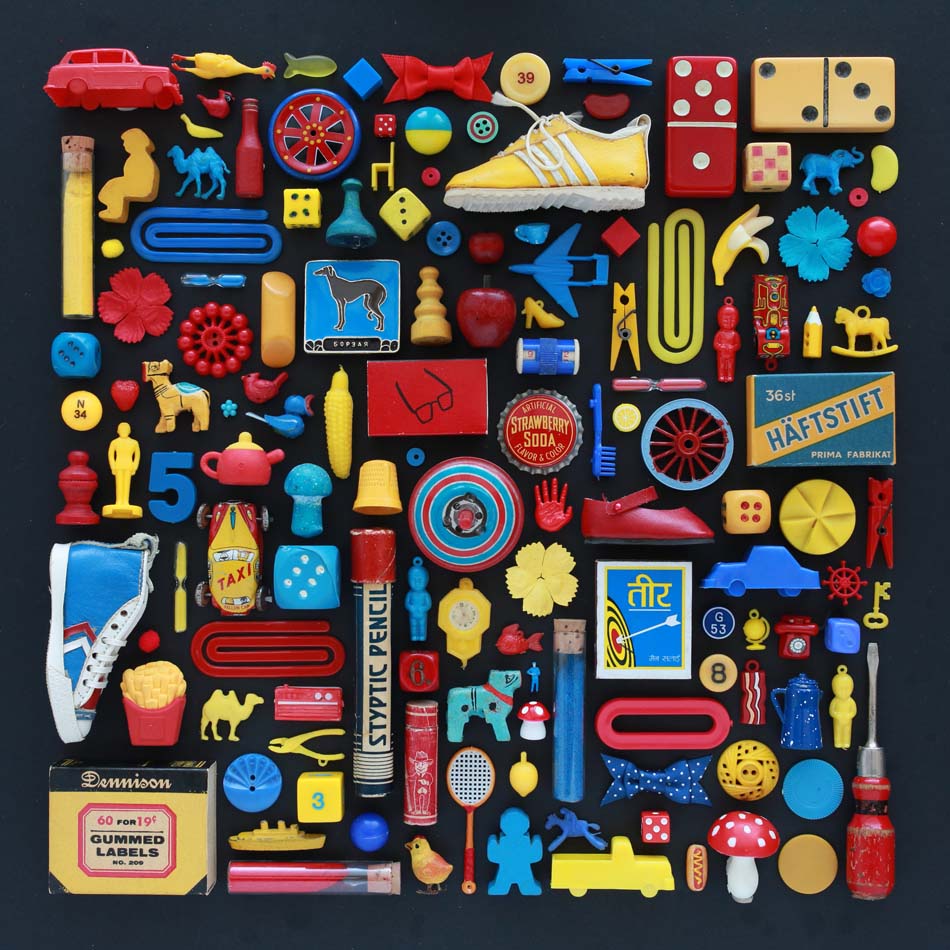 a flatlay image created at the Office of Collecting and Design.