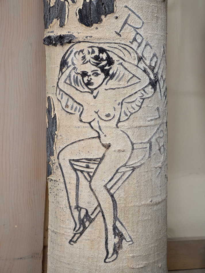 Aspen carving by Pacomio Chacon.