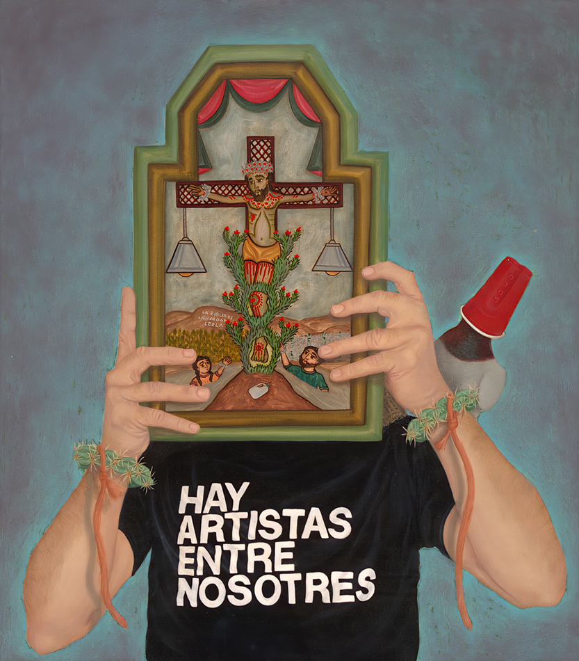 Painting by Vicente Telles.