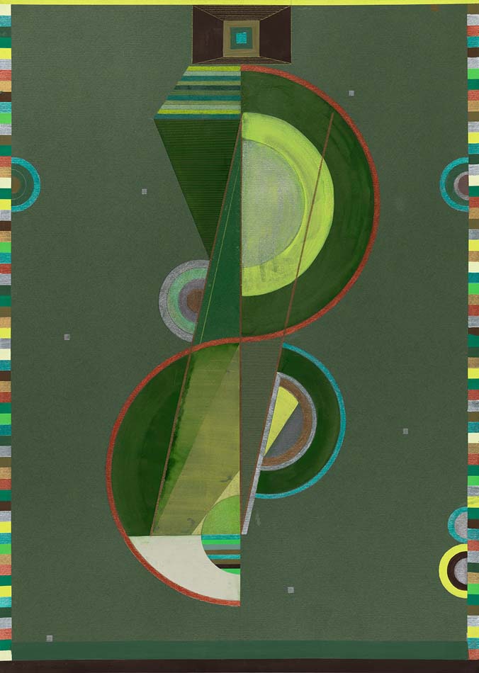 Sigil painting by Hilma's Ghost