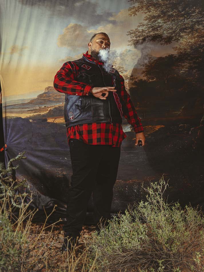 Portrait of Traxs of the Chosen Few Tucson