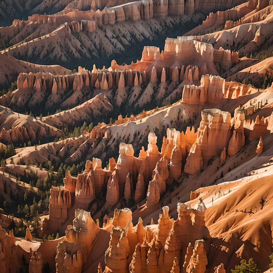 AI generated Bryce Canyon landscape