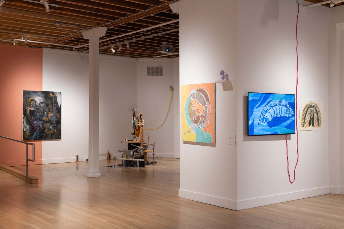Installation view of Yes...& at BMoCA