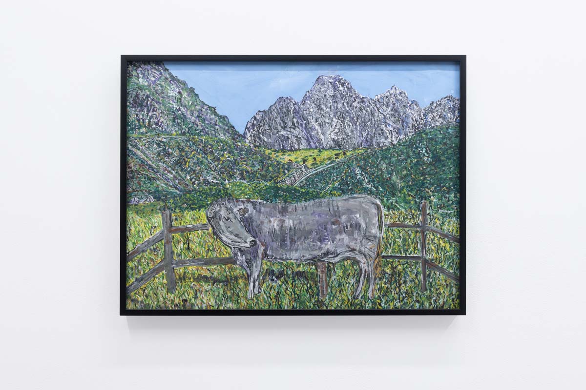 Jocko Weyland's painting Engadin 2