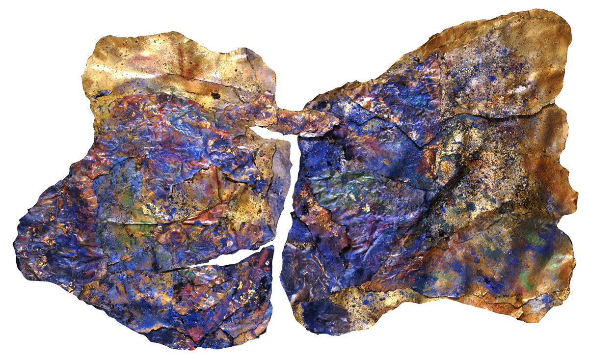 Mixed-media paper artwork by Beth Ames Swartz.