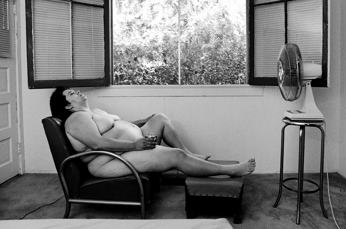 Photograph by Laura Aguilar, whose archives just landed at Center for Creative Photography, a top headline for Southwest Art News May 2026. 