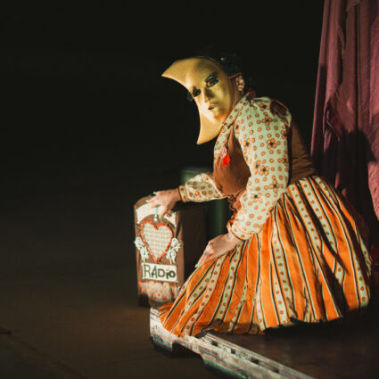 Madazon Can-Can was a headliner of Stoopfest, a roving performance festival in Moab by Ephemeral Collective.