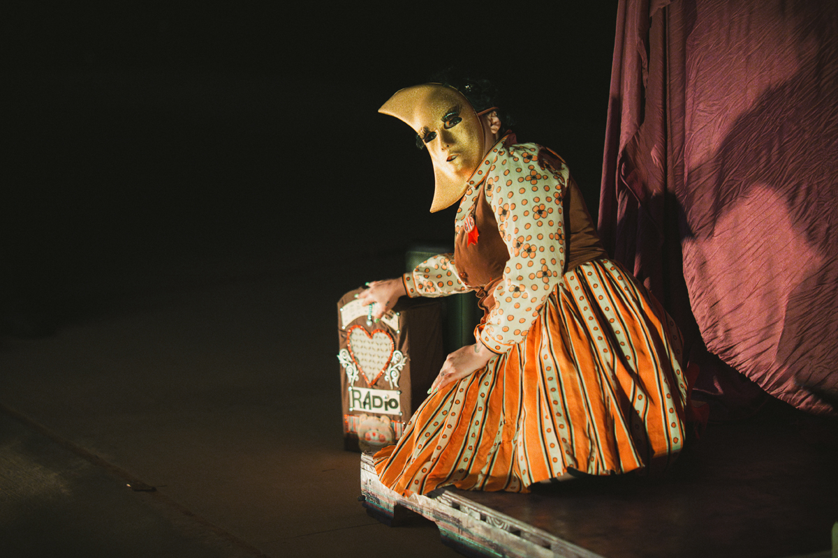 Madazon Can-Can was a headliner of Stoopfest, a roving performance festival in Moab by Ephemeral Collective.