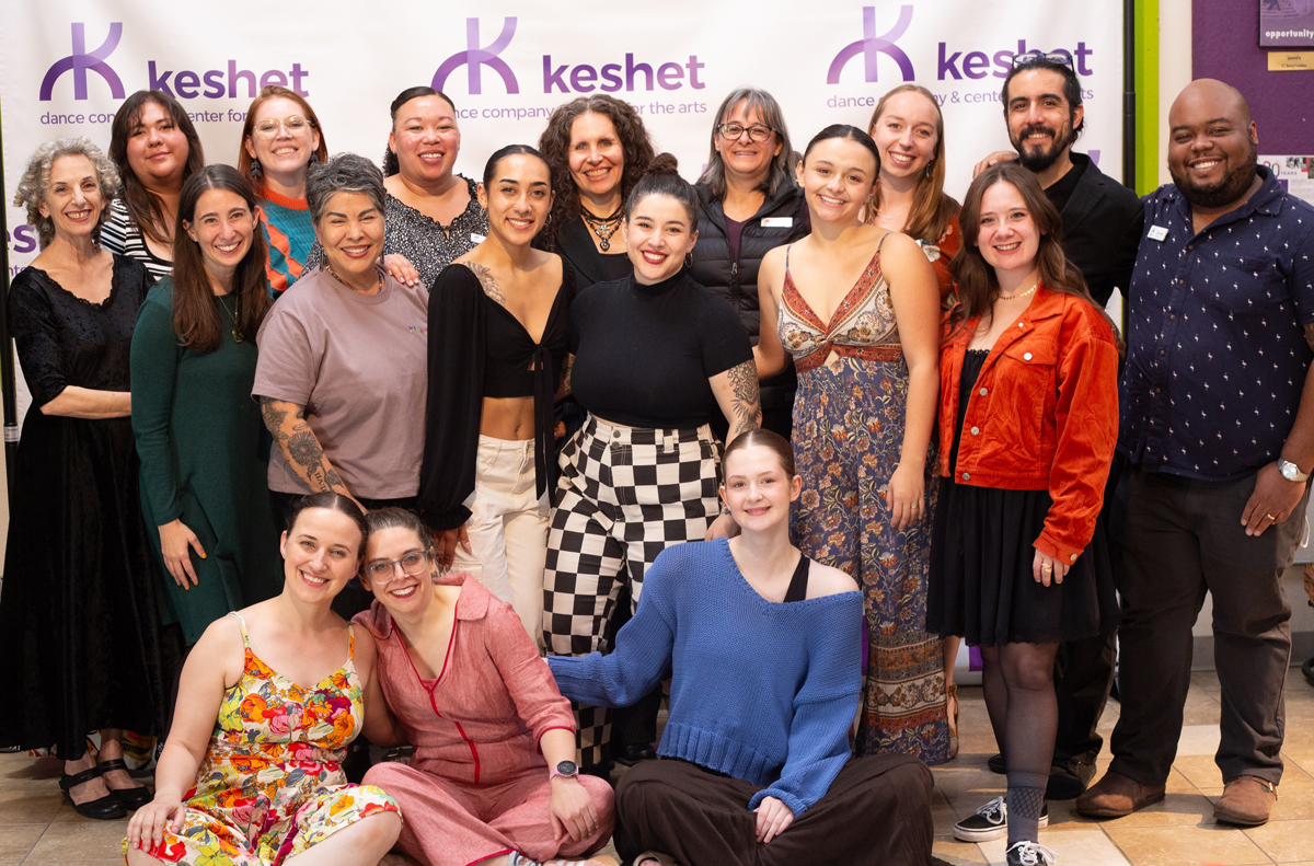 Group shot of the Keshet Dance Company staff in Albuquerque.