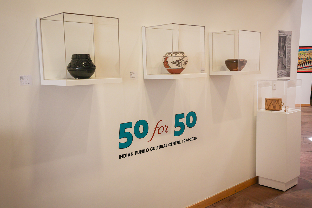 Installation view of a show at IPCC in Albuquerque.