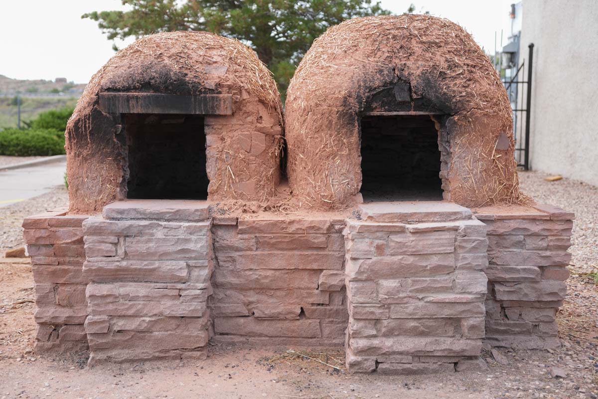 Hornos at the Gallup Cultural Center.