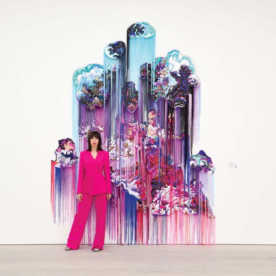 Artist Anne von Freyburg.