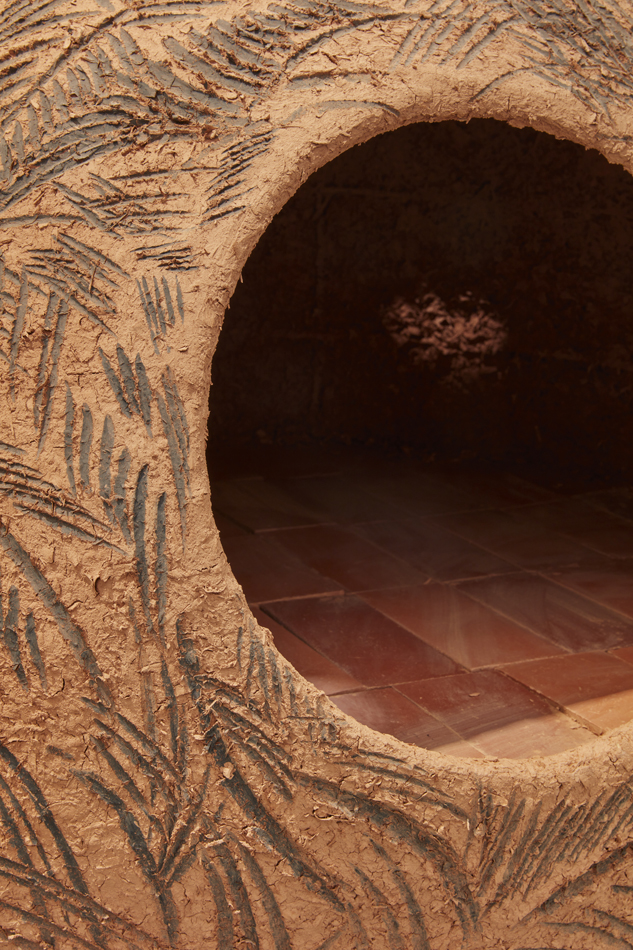 Artwork by Gabriel Chaile, who is featured in Unearthing Futures at Harwood Museum.