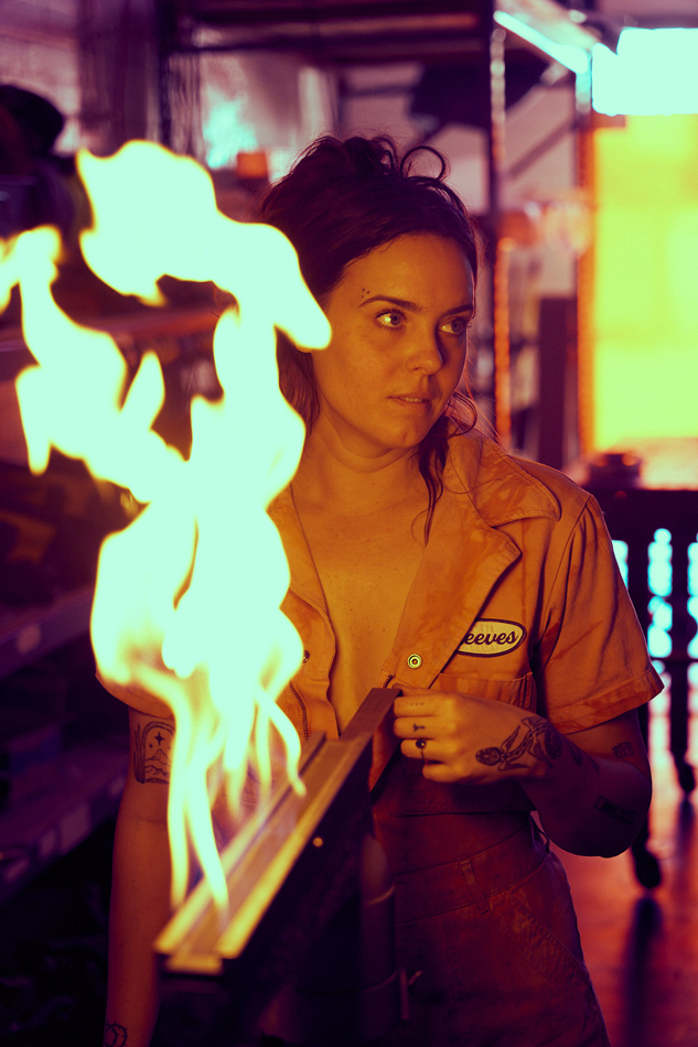 Portrait of Phoenix-based artist Lily Reeves.