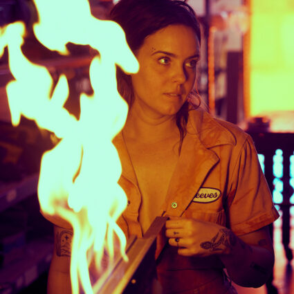 Portrait of Phoenix-based artist Lily Reeves.