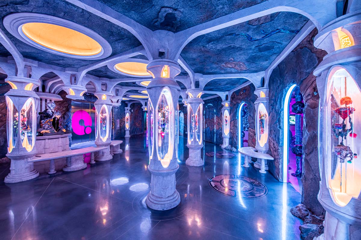 Meow Wolf, Denver, <i>Ossuary</i>. 