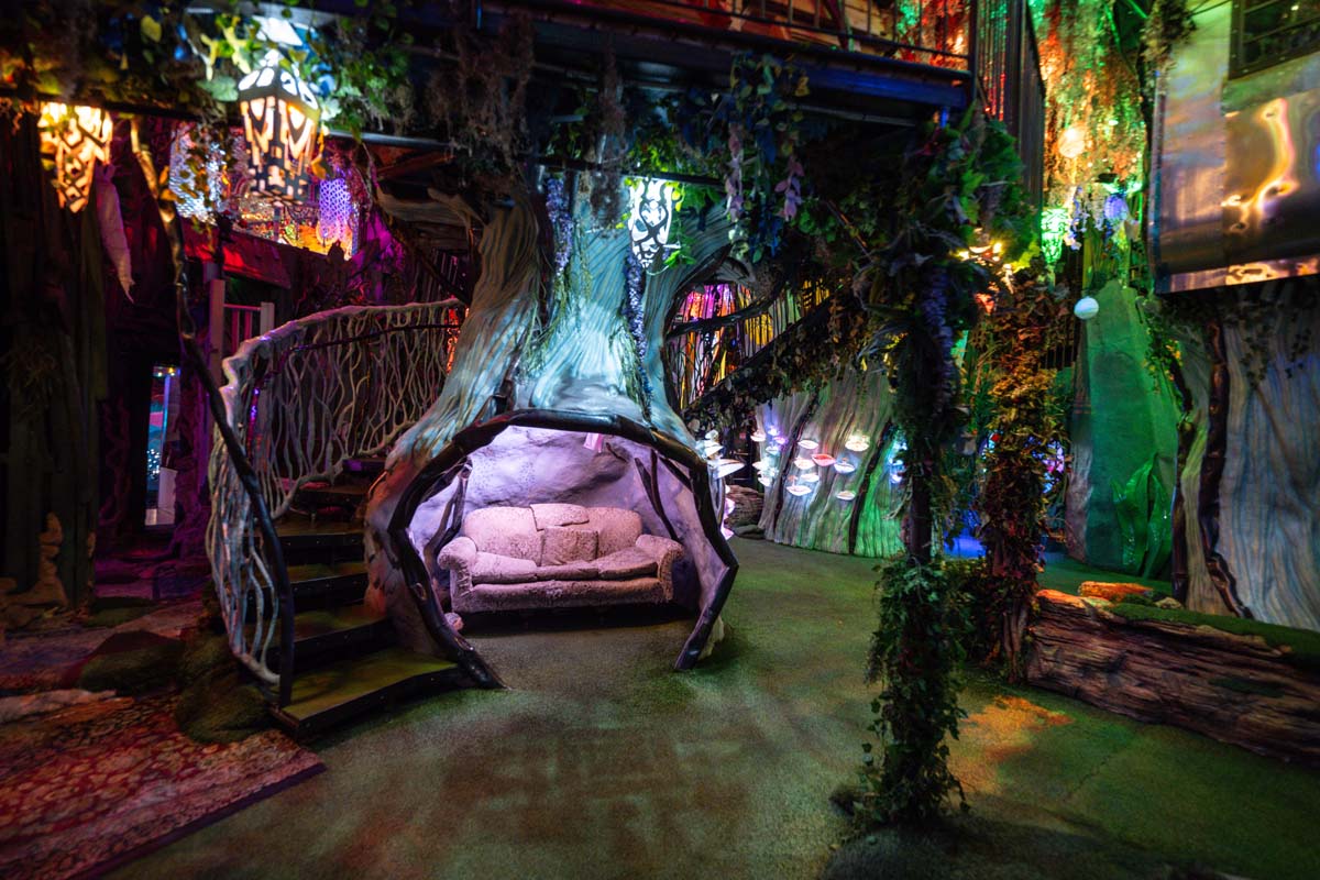 Meow Wolf, Santa Fe, <i>The Forest</i>. 