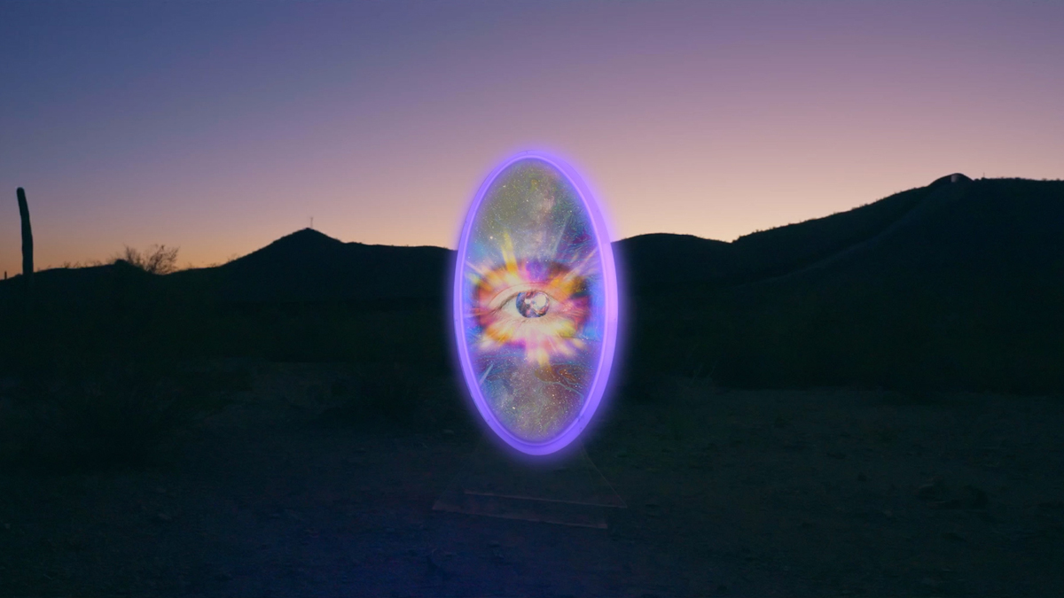 New media artwork by by Lily Reeves and Estephania González.