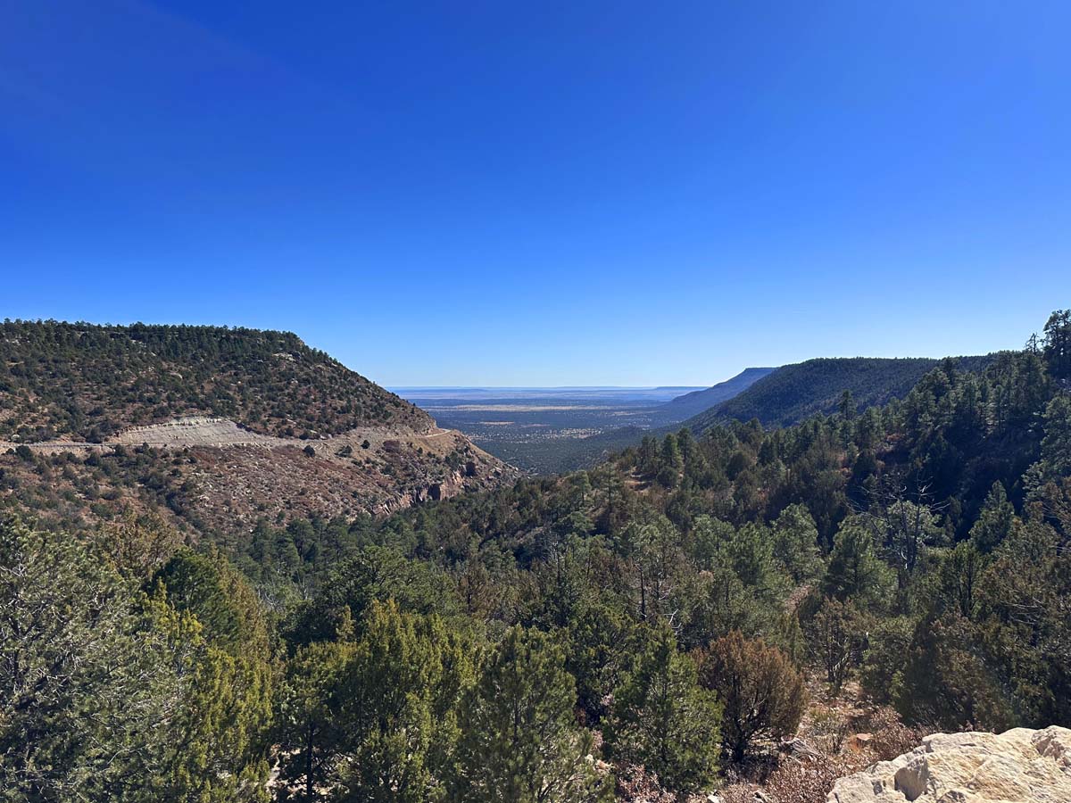 photo from the top of Corazon Hill.